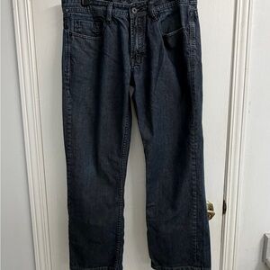 Buffalo David Bitton Driven Straight Jeans Men's 33 Dark Wash Denim Classic